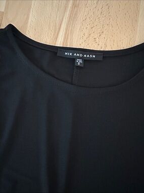 Nik and Nash Sleeveless Black Maxi Dress with Slit